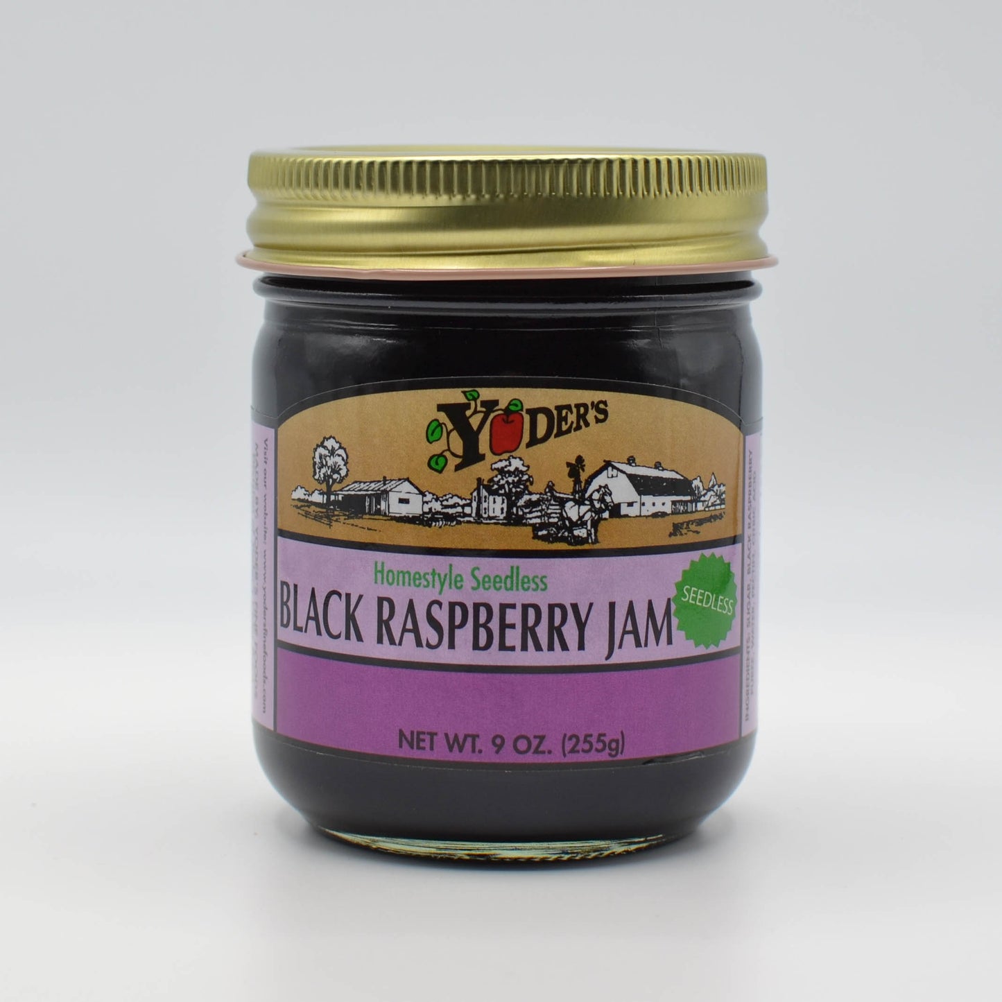 Seedless Black Raspberry Jam