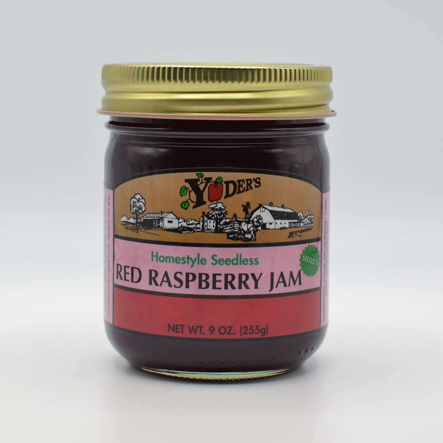 Seedless Red Raspberry Jam