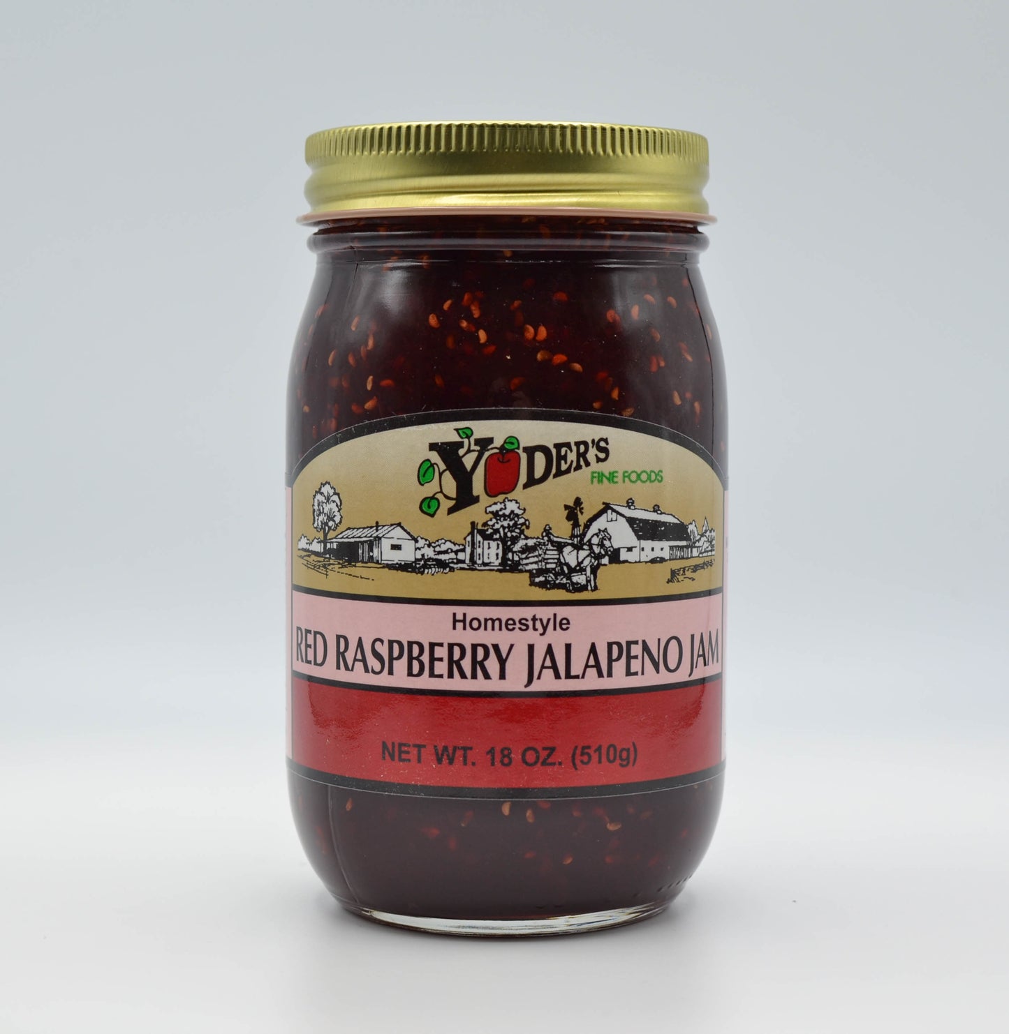 Red Raspberry Jalapeno Jam