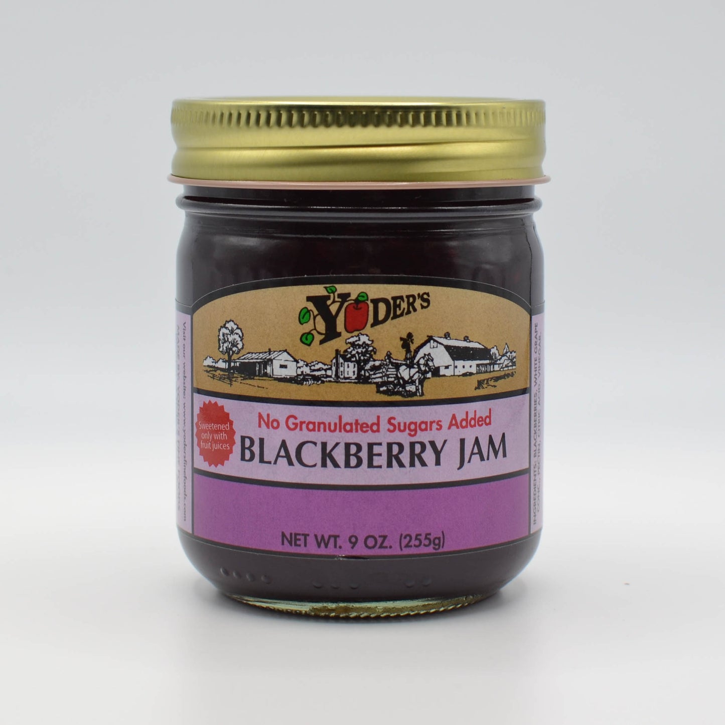 Sugarless Blackberry Jam