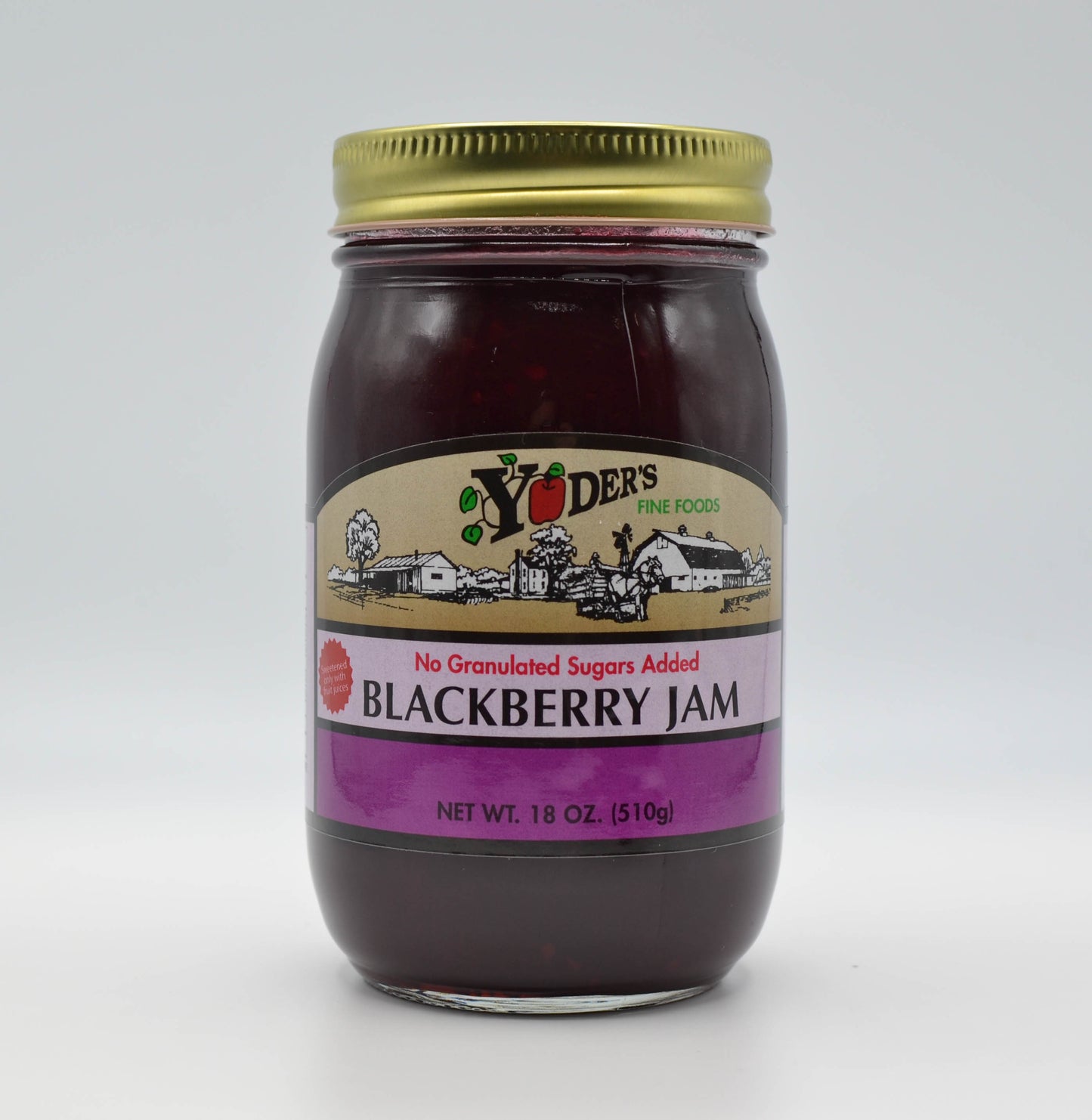 Sugarless Blackberry Jam