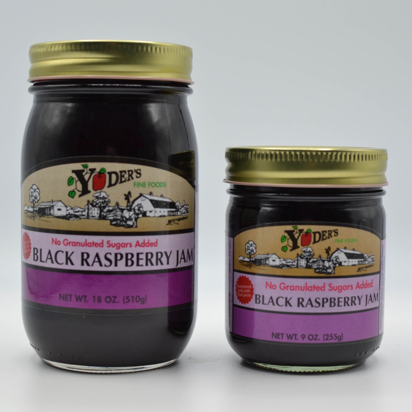 Sugarless Black Raspberry Jam