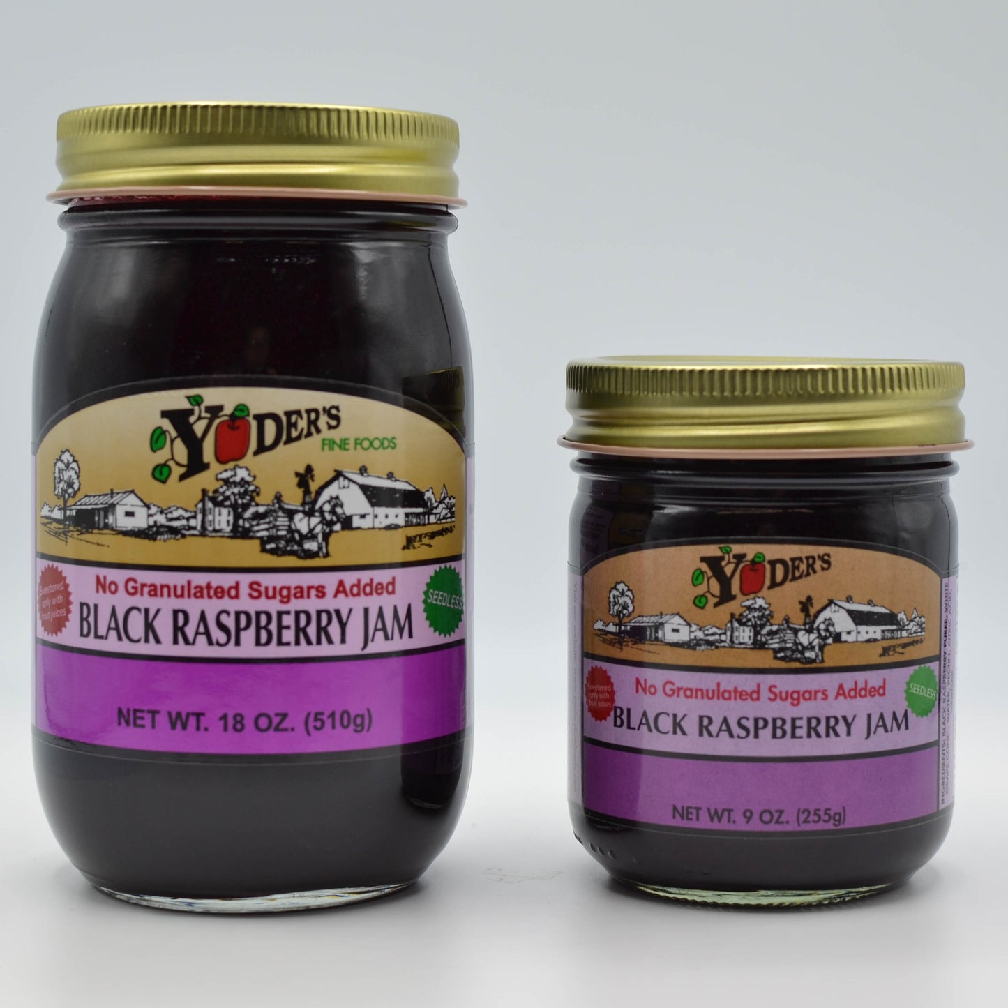 Seedless Sugarless Black Raspberry Jam