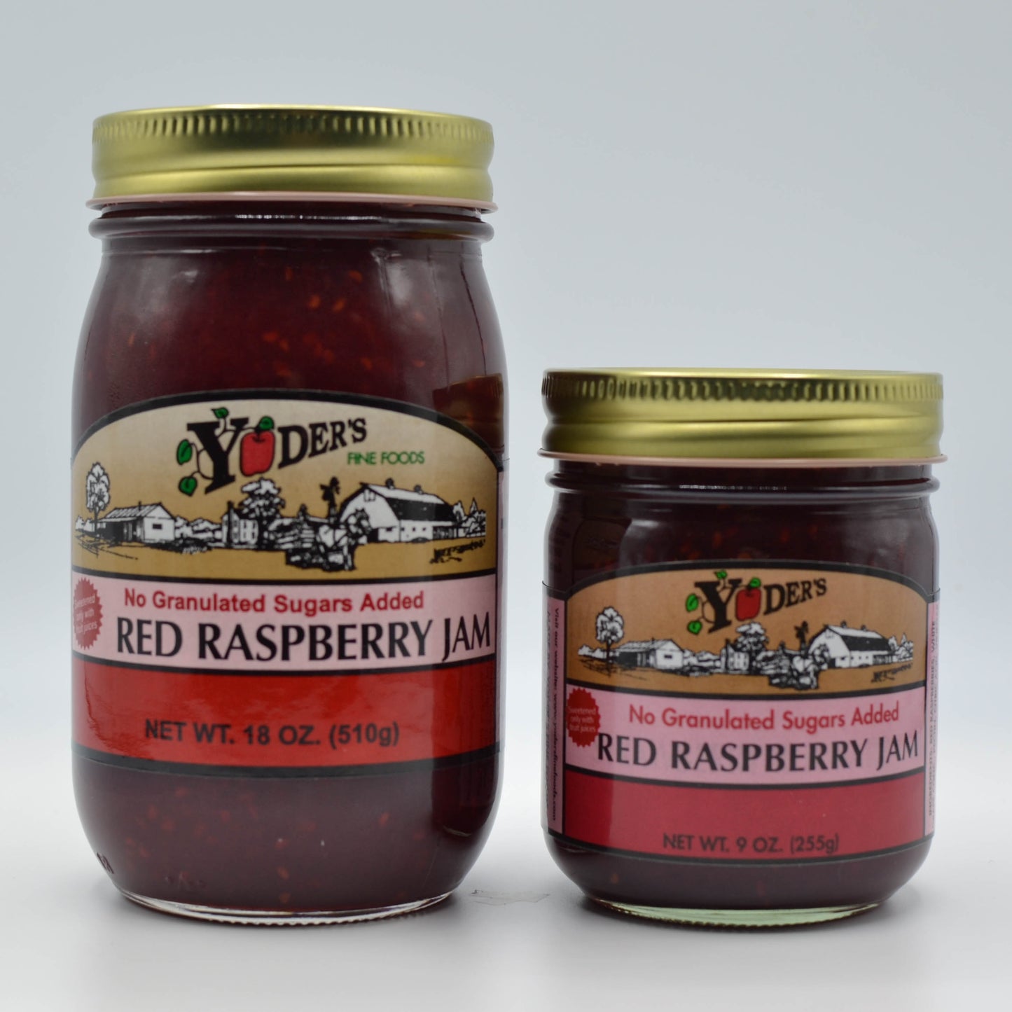 Sugarless Red Raspberry Jam