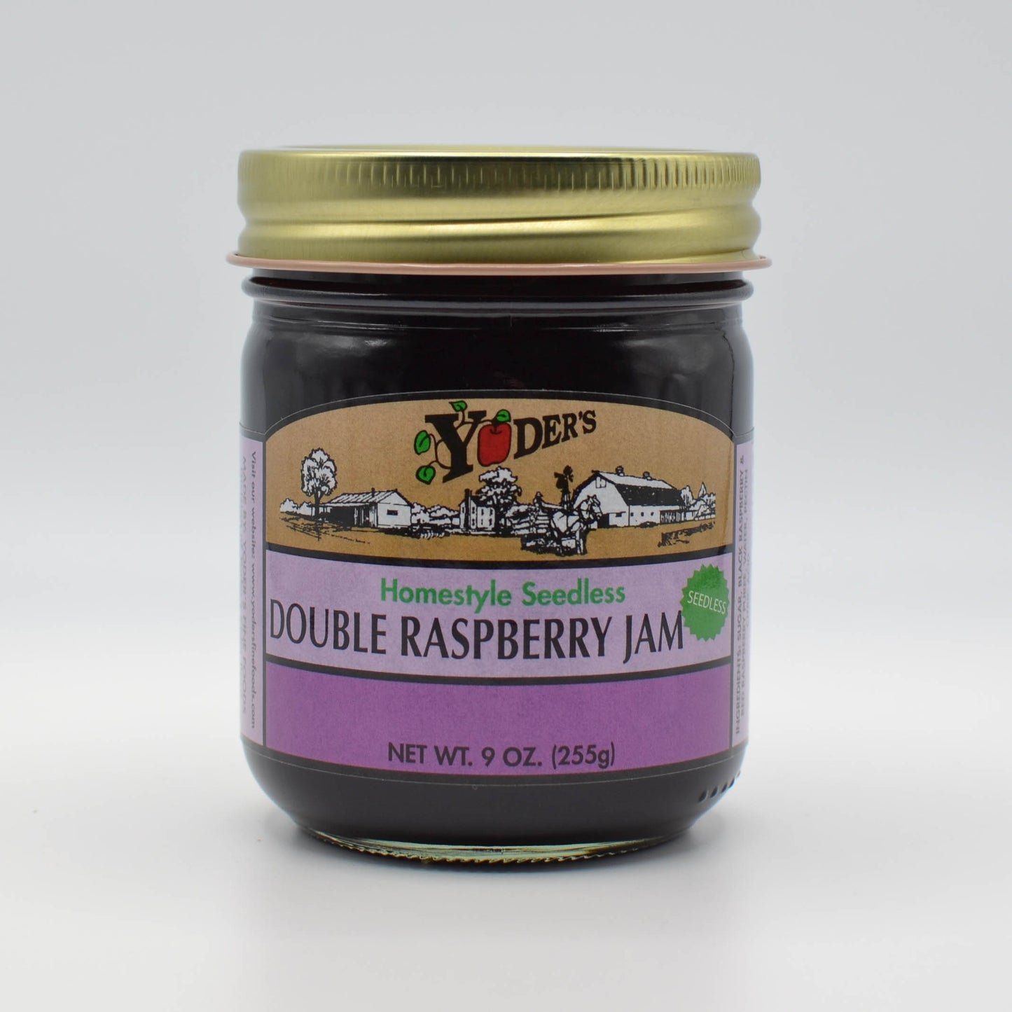 Seedless Double Raspberry Jam