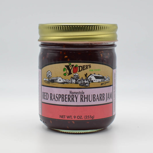 Red Raspberry Rhubarb Jam