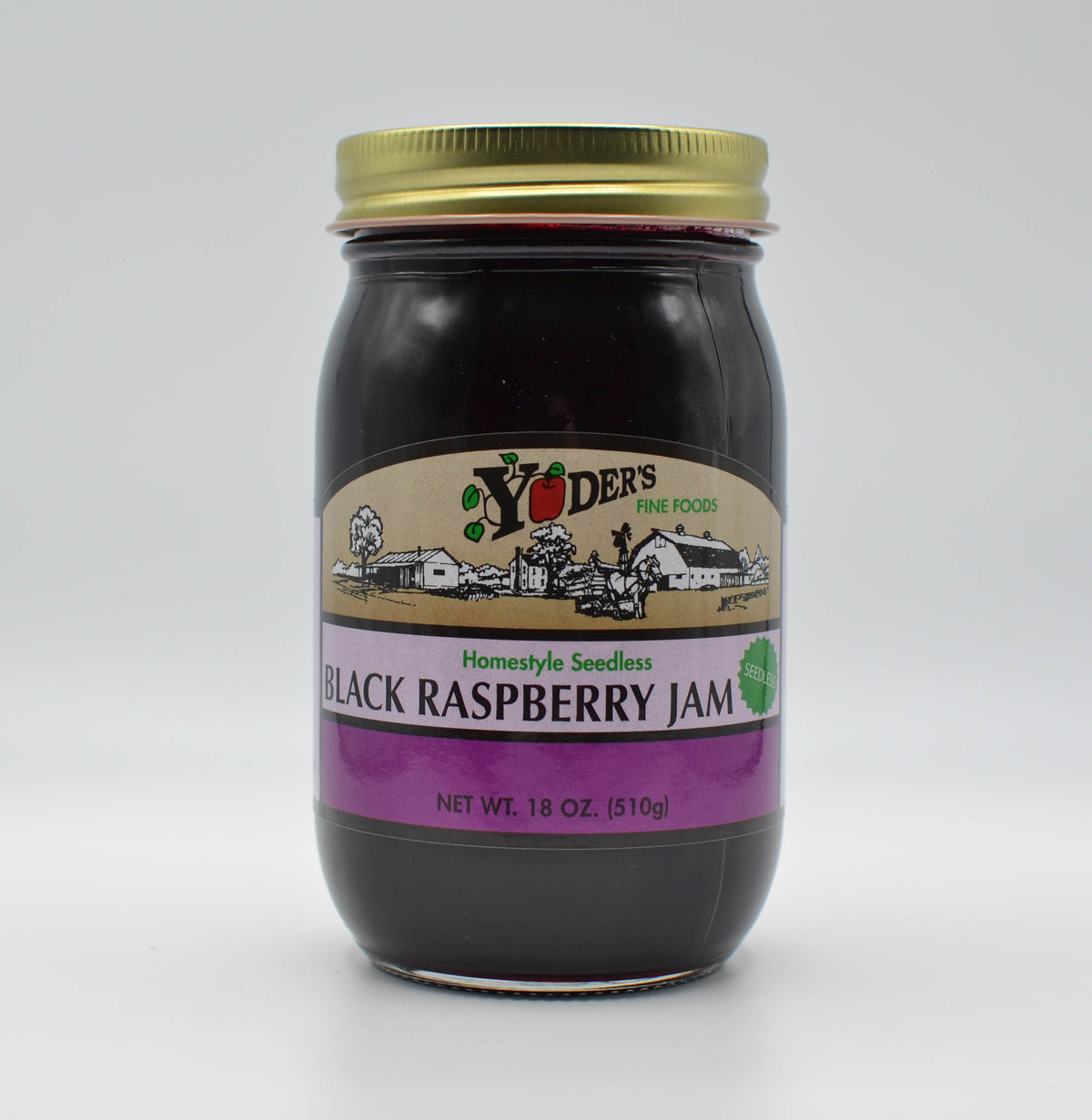 Seedless Black Raspberry Seedless Black Raspberry Jam – Yoders Fine Foods