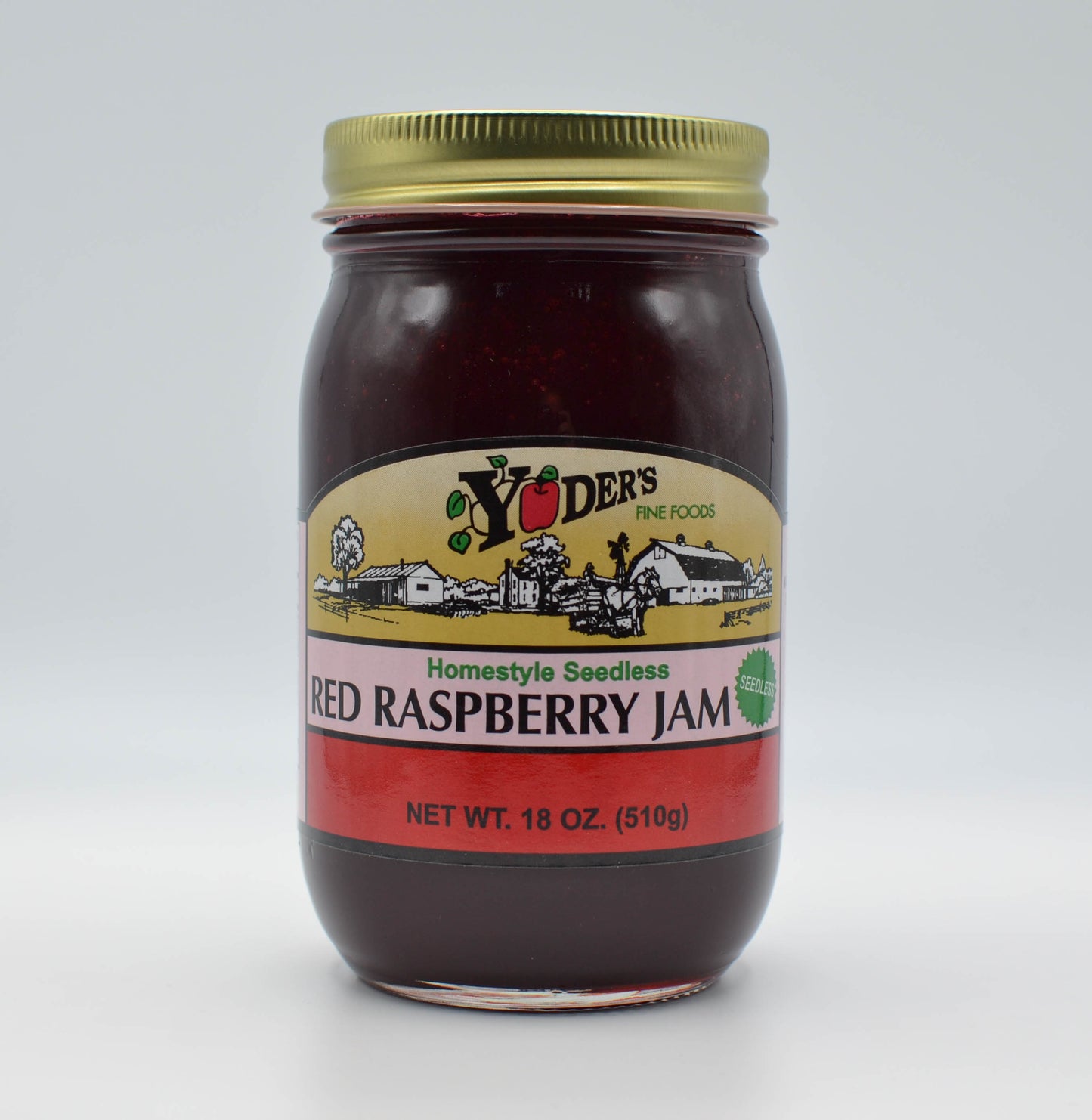 Seedless Red Raspberry Jam