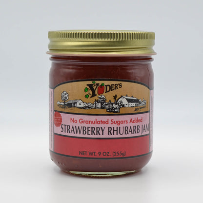 Sugarless Strawberry-Rhubarb Jam