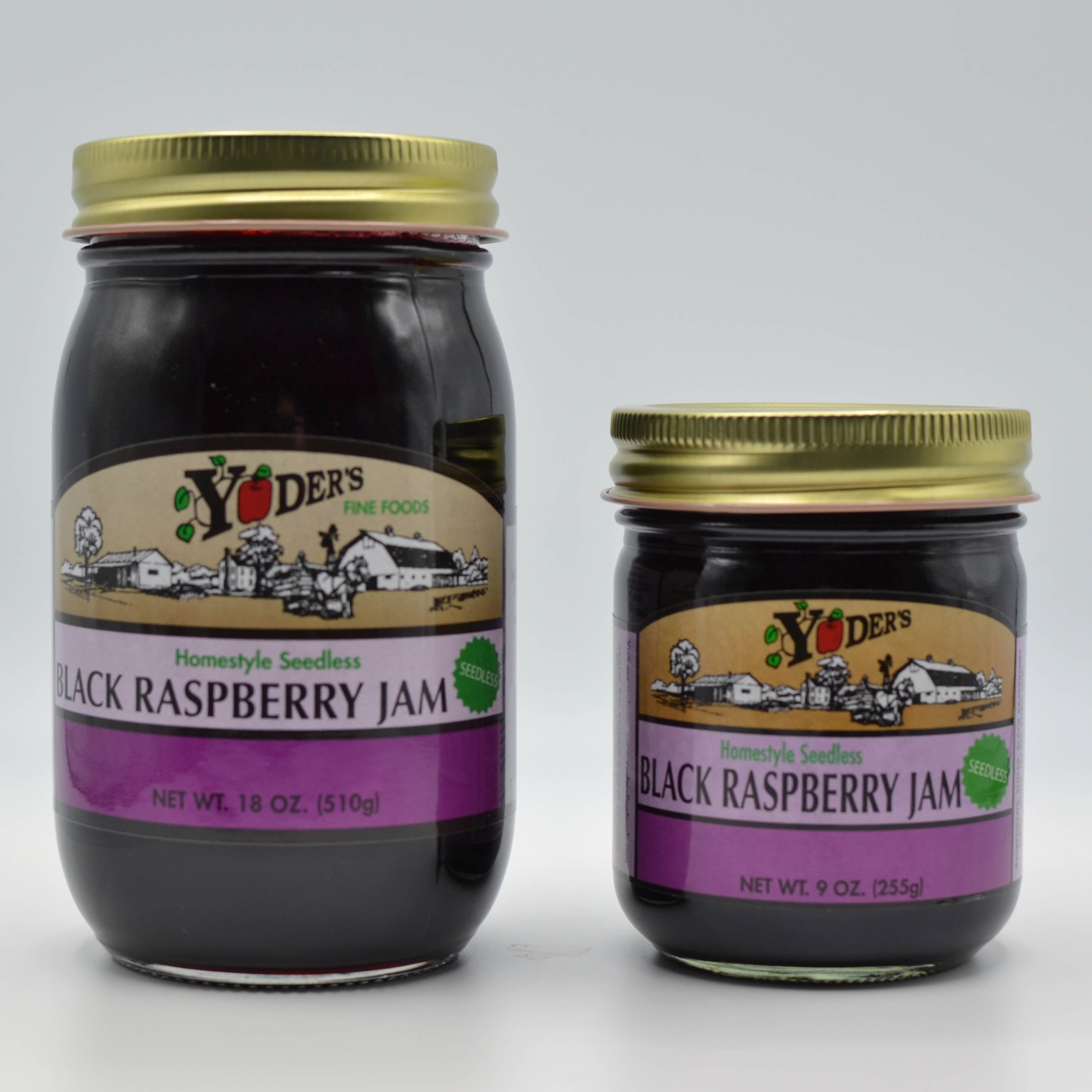 Seedless Black Raspberry Seedless Black Raspberry Jam – Yoders Fine Foods